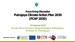 PELAN TINDAKAN PERUBAHAN IKLIM PUTRAJAYA 2030 (PCAP 2030) (FEBRUARI 2023)