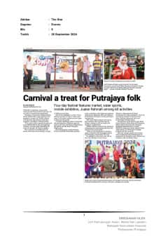 Carnival a treat for Putrajaya folk