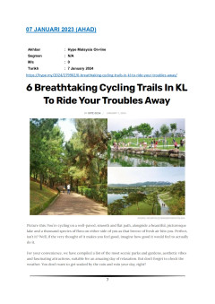 6 Breathtaking Cycling Trails in KL to ride your troubles away