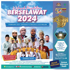 WILAYAH PERSEKUTUAN BERSELAWAT 2024 SEMPENA 50 TAHUN PENUBUHAN WIALAYAH PERSEKUTUAN