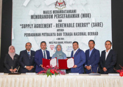 Majlis Menandatangani Memorandum Persefahaman (MOU) dan Supply Agreement of Renewable Energy (SARE) di antara Perbadanan Putrajaya (PPj) dan Tenaga Nasional Berhad (TNB)