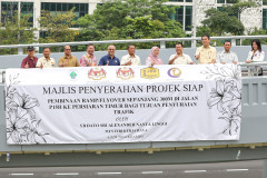 Majlis Penyerahan Projek Pembinaan Ramp Flyover Sepanjang 300M Di Jalan P15H Ke Persiaran Timur Bagi Tujuan Penyuraian Trafik