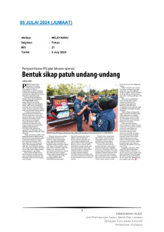 Bentuk sikap patuh undang-undang