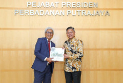 KUNJUNGAN HORMAT TYT DATO’ INDERA HERMONO, DUTA BESAR REPUBLIK INDONESIA KE PEJABAT DATO' PRESIDEN PERBADANAN PUTRAJAYA