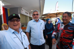 Perasmian Kiosk @Precint 11 oleh YB Tuan Haji Khalid bin Abdul Samad.