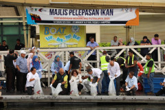 Majlis Pelepasan Ikan Sempena Pertandingan Memancing Putrajaya 2020