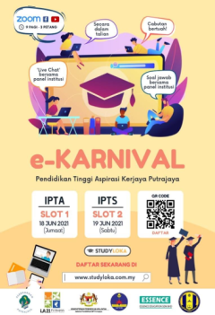 E-Karnival Pendidikan Tinggi Aspirasi Kerjaya Putrajaya