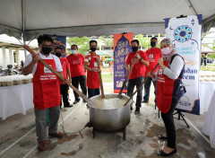 Program Bubur Lambuk  Komuniti dengan kerjasama MPPWP Putrajaya