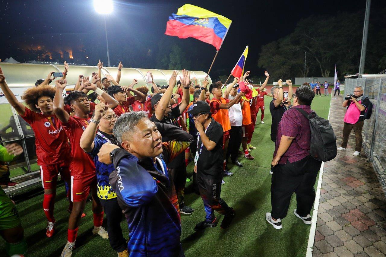 Bola Sepak Sukma 2022 Suku Akhir Wilayah Persekutuan VS Johor Darul Takzim