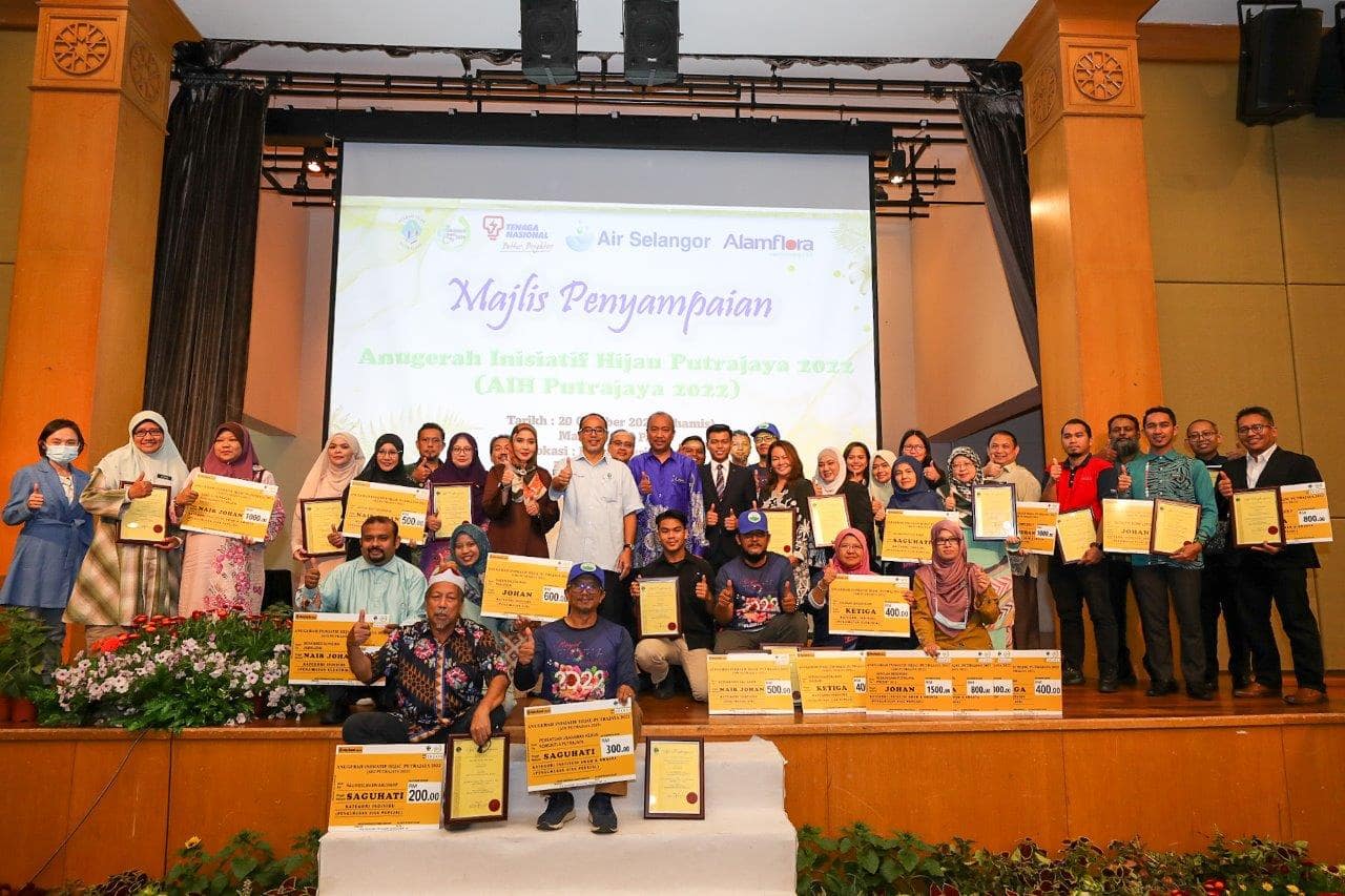 MAJLIS PENYAMPAIAN HADIAH ANUGERAH INISIATIF HIJAU PUTRAJAYA 2022 (AIH 2022)