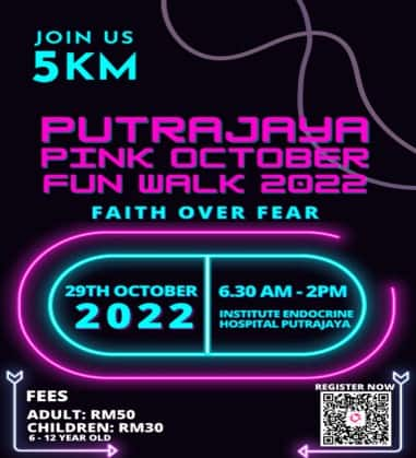 PUTRAJAYA PINK OCTOBER FUN WALK 2022