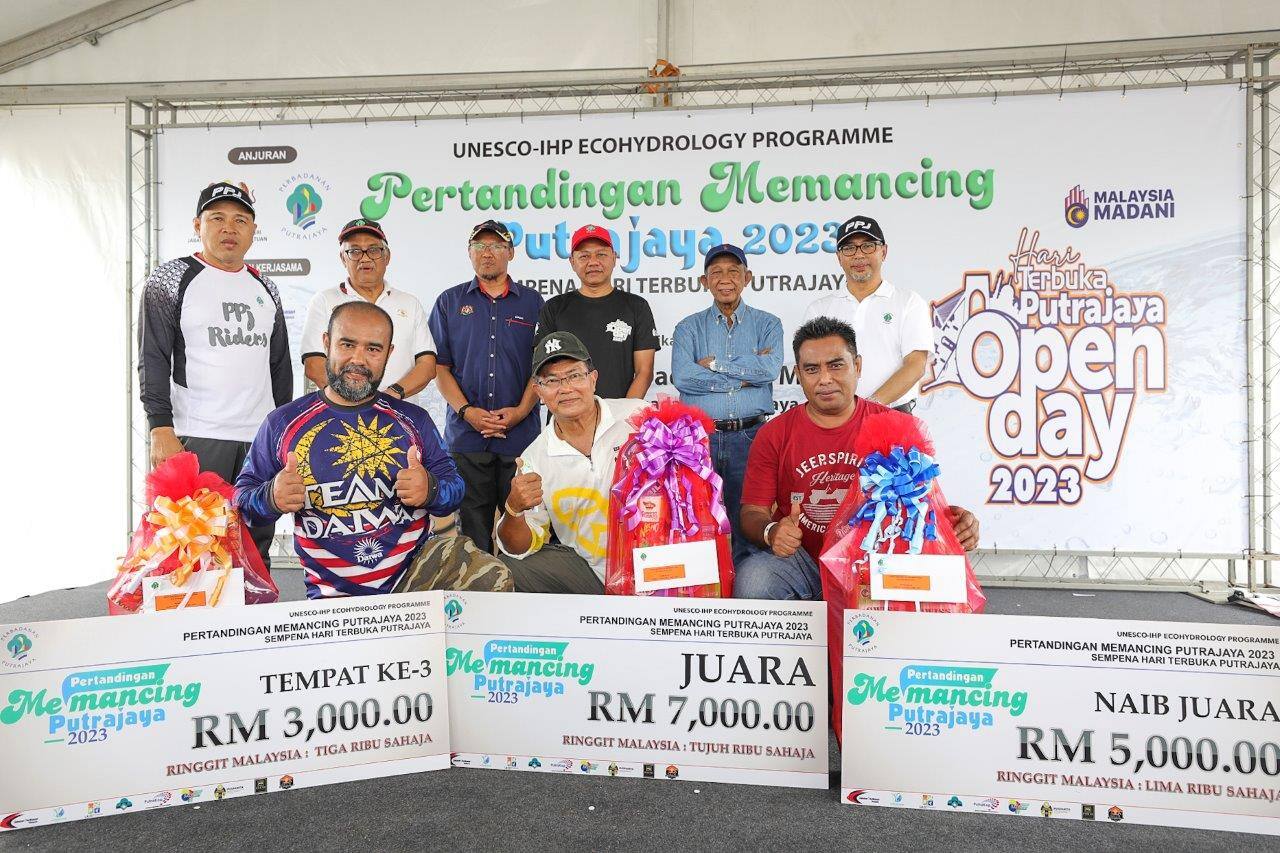 PERTANDINGAN MEMANCING PUTRAJAYA 2023 SEMPENA HARI TERBUKA PUTRAJAYA 2023 (POD)