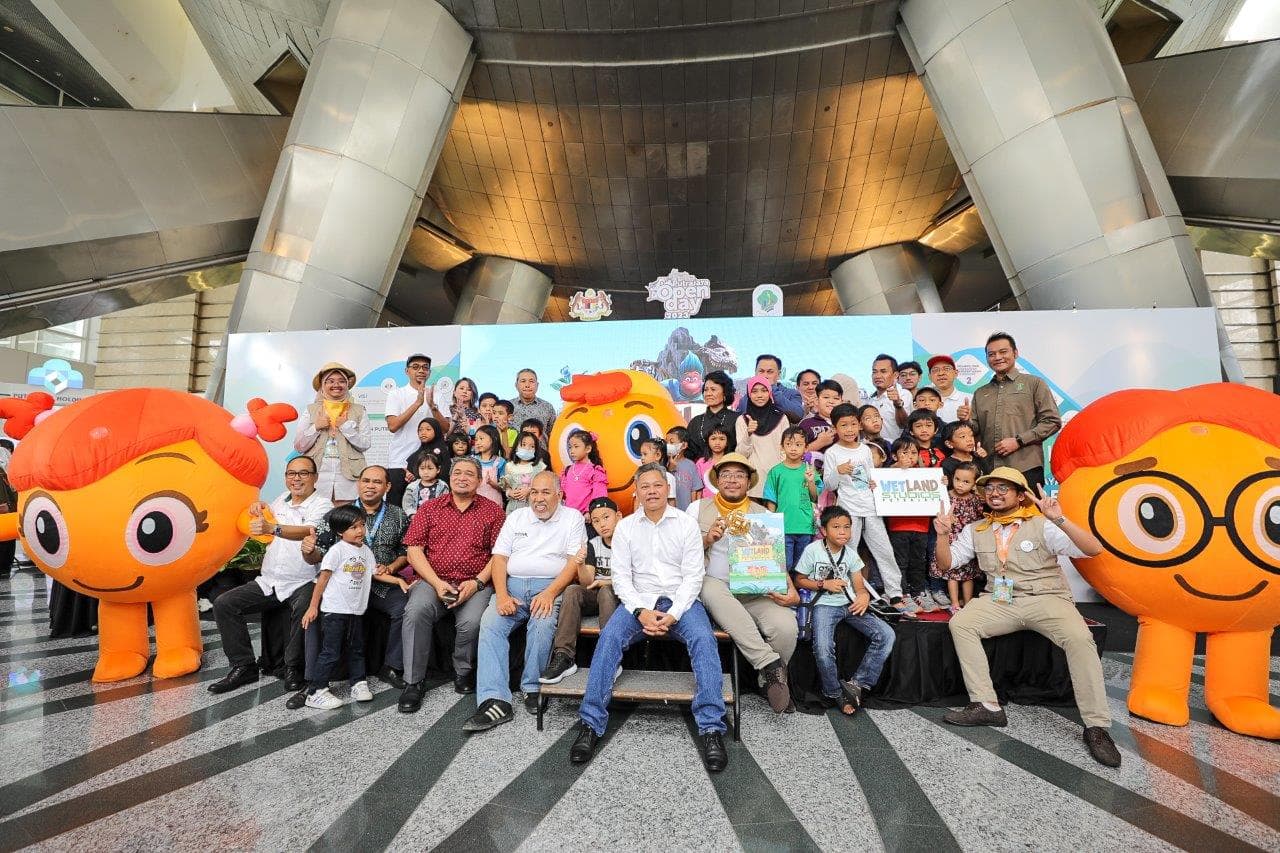 MAJLIS PERASMIAN MASKOT WETLAND STUDIOS PUTRAJAYA (KIKAKO KIDS)