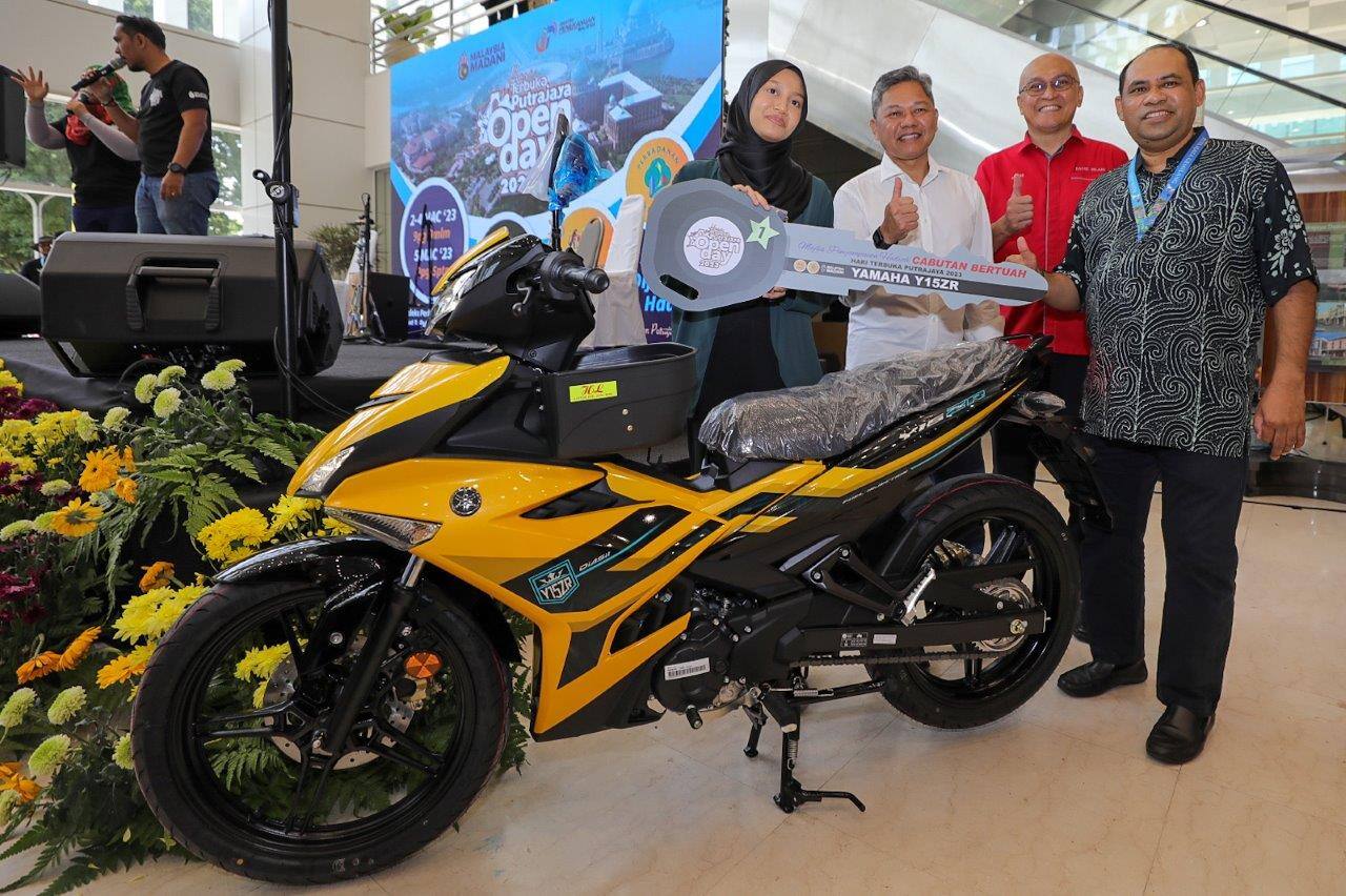 Cabutan Bertuah Pemenang Utama sempena Hari Terbuka Putrajaya Open Day 2023