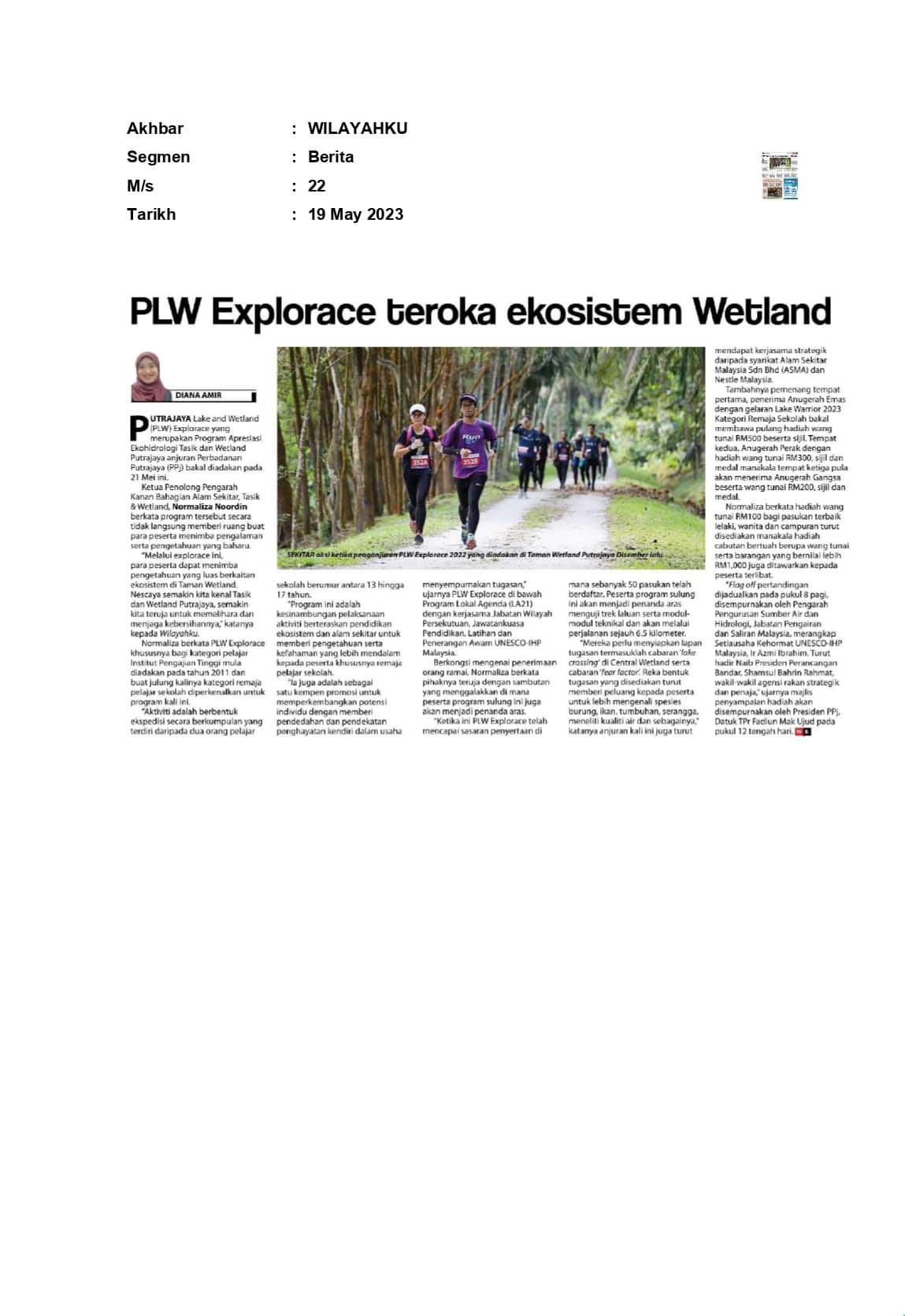 PLW Explorace teroka ekosistem Wetland
