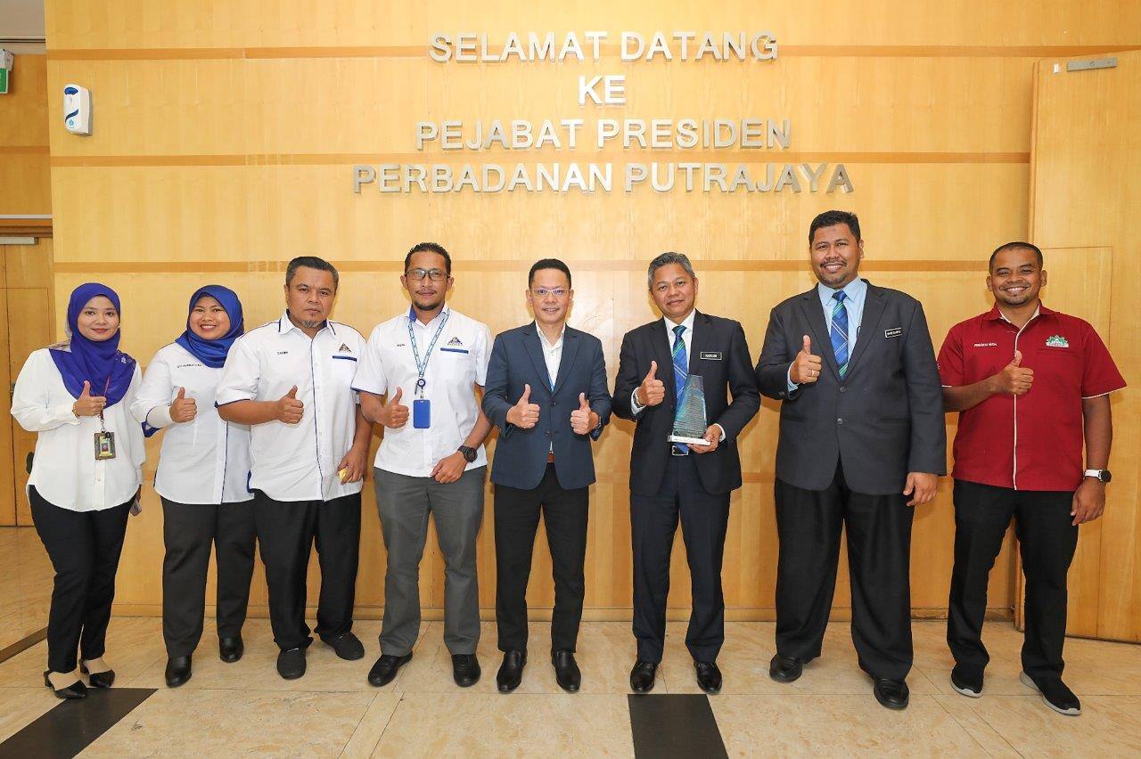 KUNJUNGAN HORMAT PIHAK LHDN KE PEJABAT PRESIDEN, PERBADANAN PUTRAJAYA