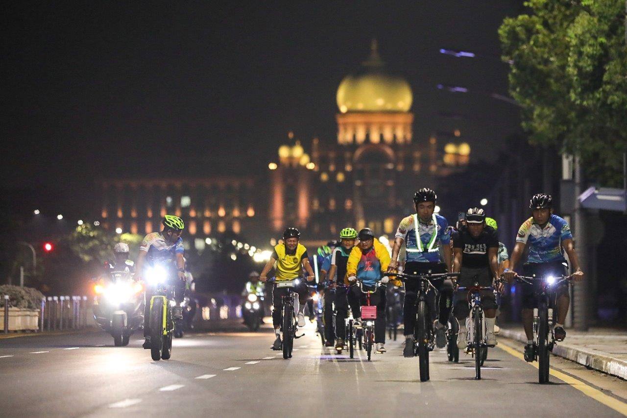 Program Kayuhan Santai Perbadanan Putrajaya Bersama Kementerian Kewangan dan Langkawi Development Authority (LADA).