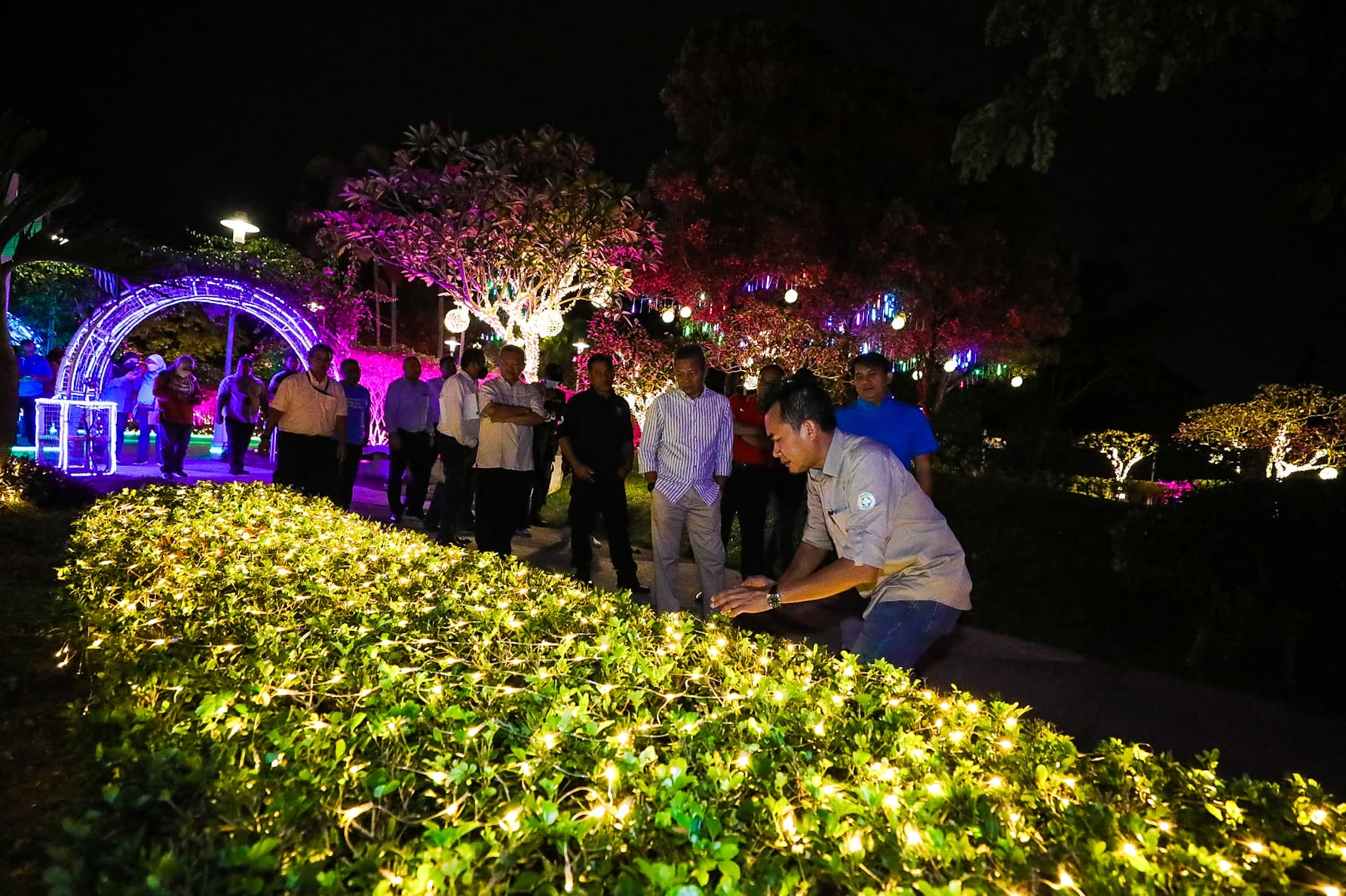 PROGRAM WALKABOUT  KE KAWASAN PENCAHAYAAN “AVATAR PUTRAJAYA” DI TAMAN PUTRA PERDANA