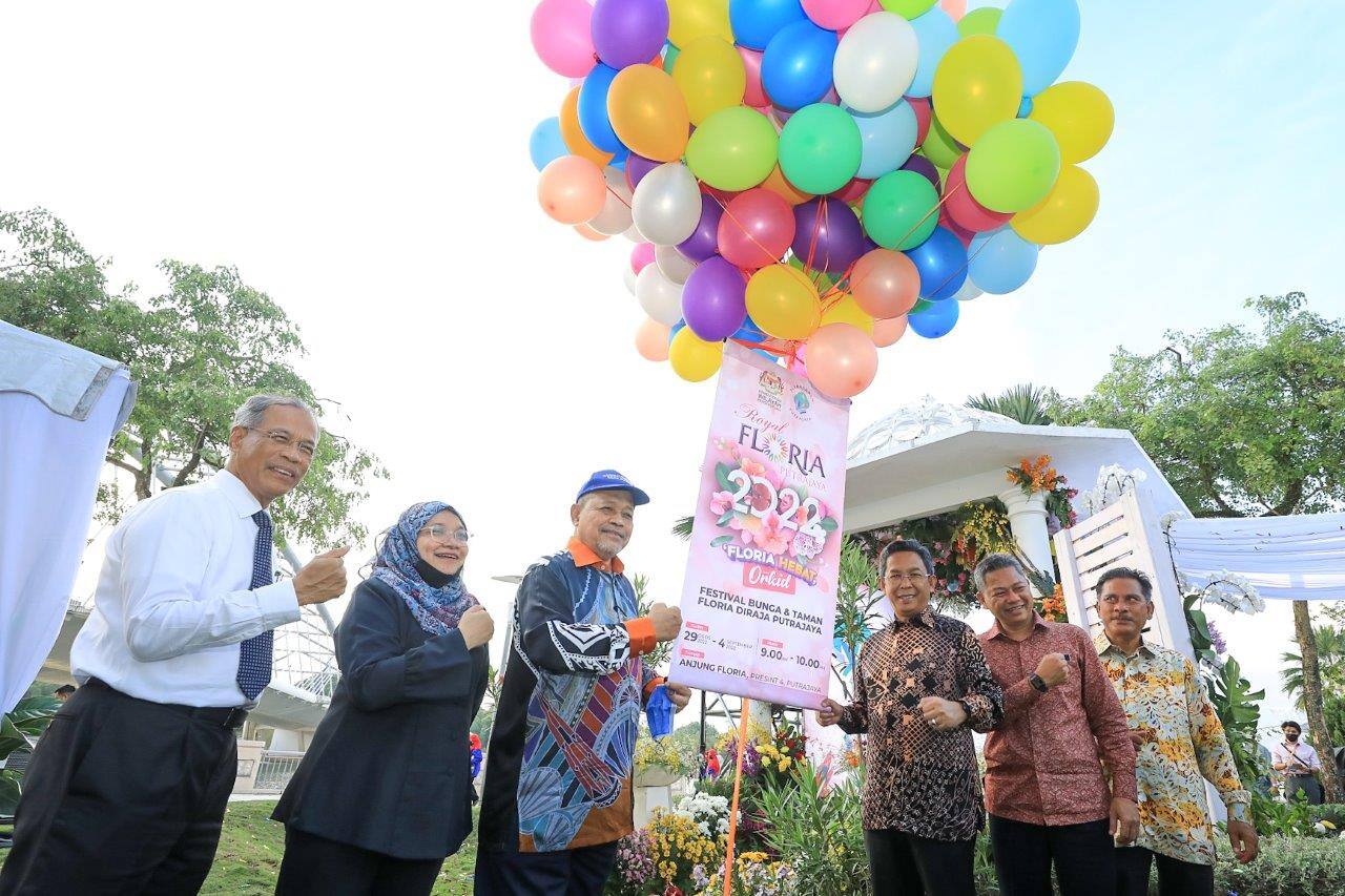 MAJLIS SOFT LAUNCH FESTIVAL BUNGA & TAMAN FLORIA DIRAJA PUTRAJAYA